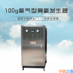 饮用水厂用氧气型臭氧发生器GY-T-100G