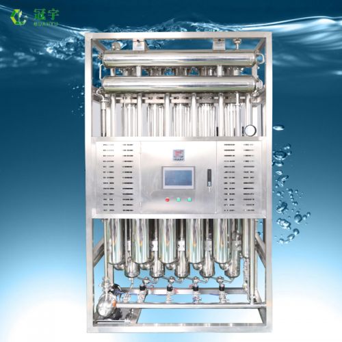 医院注射水 标配多效列管LD300-5蒸馏水机