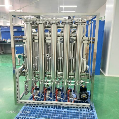 LD100-4五分钟出合格蒸馏水的多效蒸馏水机器 冠宇