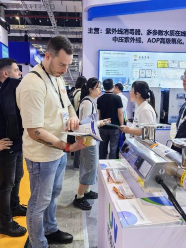 优威环保管道式紫外线消毒器在水消毒设备中的应用