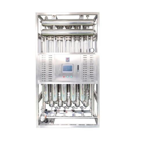 鑫冠宇 医院欧洲药典注射用水多效列管蒸馏水机