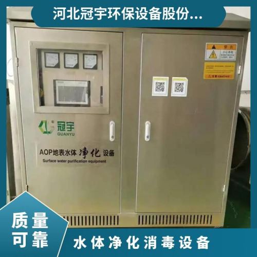 冠宇环保 饮用水AOP水体净化设备UV *催化臭氧模块定制杀菌消毒