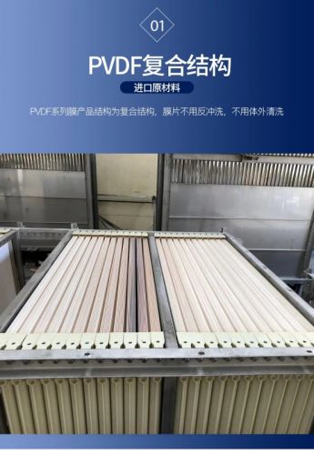 MBR平板膜组器 德国海森滤膜PVDF材质 不锈钢耐防腐膜架 食品厂污水处理