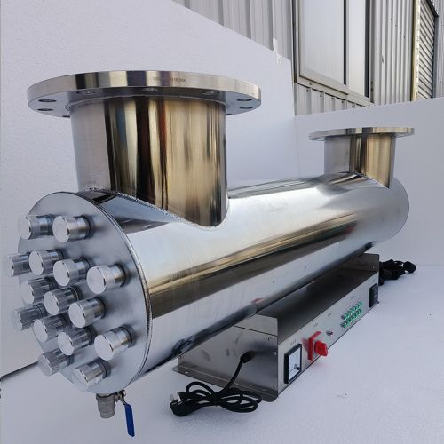 管道式自清洗紫外线消毒设备RZ-UV2-LS125