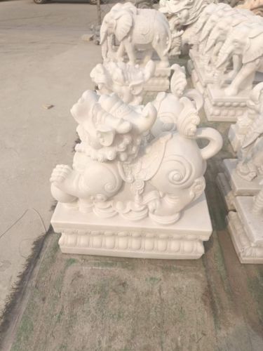《石狮子 石大象》--石材雕刻--种类齐全--浙江金华