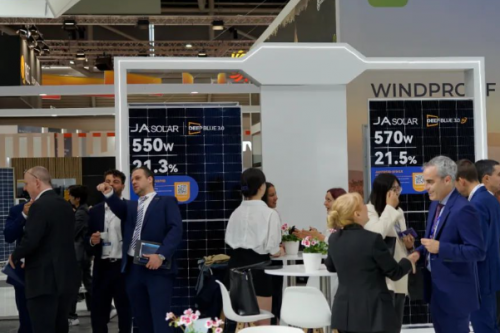 DeepBlue 4.0 Pro欧洲首秀 | 晶澳科技惊艳亮相2023年Intersolar