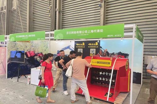 更环保、更经济、更创新！ALLU筛分破碎铲斗闪耀上海国际园林展