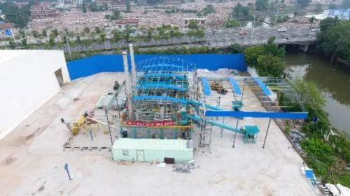 示范工程——南通印染厂原址污染土壤异位间接热脱附修复工程