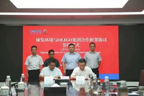 走向“一带一路”丨城发环境与印尼Oligo基础设施集团签署合作框架协议