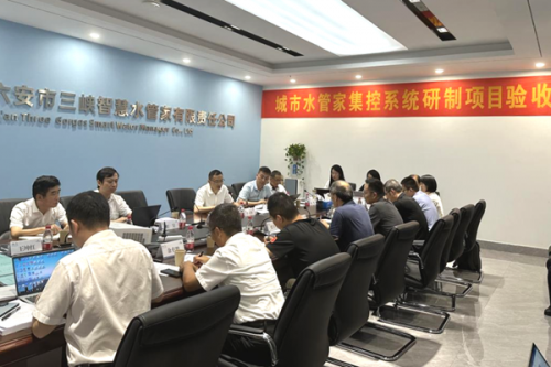 智慧赋能丨六安城市“水管家”集控系统顺利通过验收