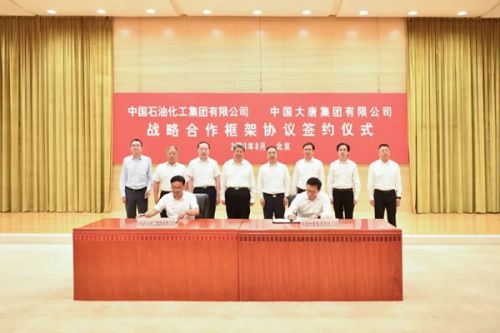 两大能源央企巨头达成战略合作！中国大唐将与中国石化合作推进氢能、风光发电等