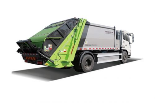 盈峰环境环卫清运车，纯电动、更环保