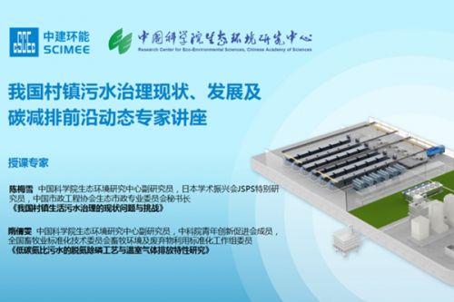 聚焦前沿|中建环能举办《我国村镇污水治理现状、发展及碳减排前沿动态》专家讲座