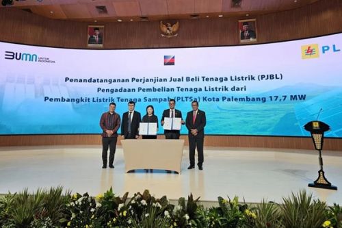 助力“一带一路”丨浙能锦江环境与印尼国家电力公司签署巨港项目售电协议