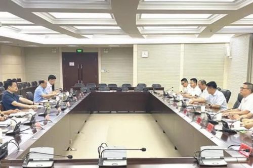 中国能建葛洲坝生态环保公司与江苏灌南县共商合作