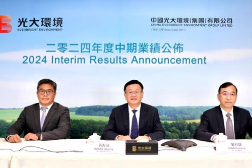 光大环境公布2024年上半年业绩