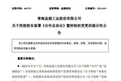 中国五矿作价千亿收购！800亿锂电巨头将易主