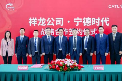 聚力物流电动化等，北京祥龙公司与宁德时代签署战略合作协议
