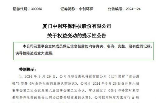 科大讯飞联合创始人，实控中创环保
