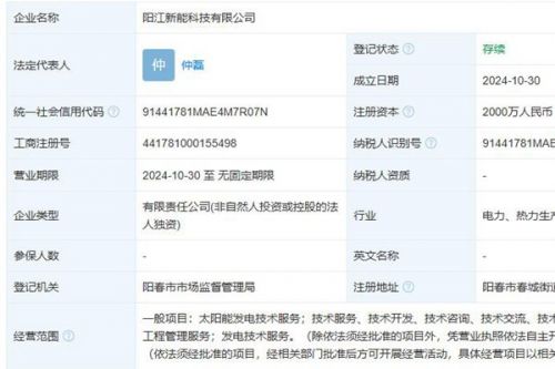 中国中铁成立光伏公司