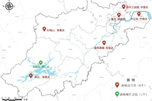 杭州市生态环境局和市气象局调研组调研杭州碳监测评估工作