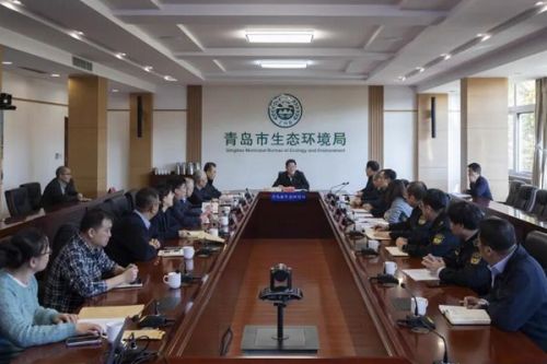 青岛市生态环境局举行分局共建共享实验室项目签约仪式