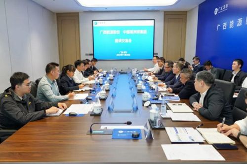 中国能建葛洲坝集团与广西能源股份深化合作