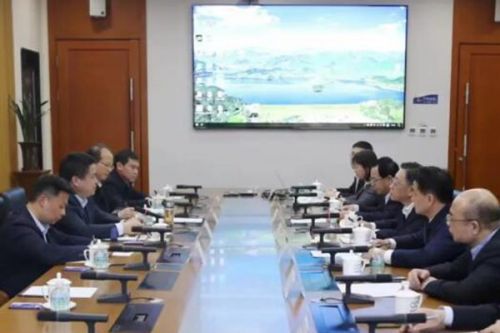 安徽省生态环境集团拜会中国节能环保集团
