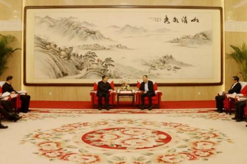 河北省唐山市委市政府到访中国资环集团并座谈交流