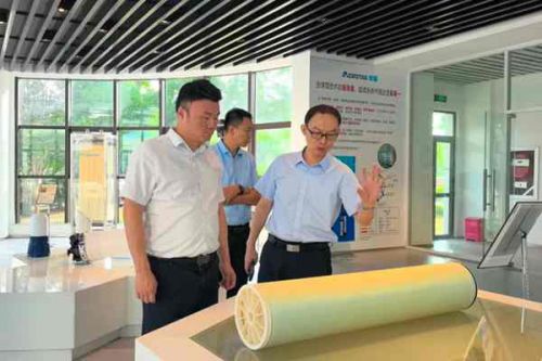 无锡市环保集团前往江苏美能膜公司交流座谈 共话高端膜产业合作
