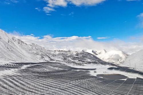 草光互补！国内在建最高海拔大型地面集中式光伏项目并网