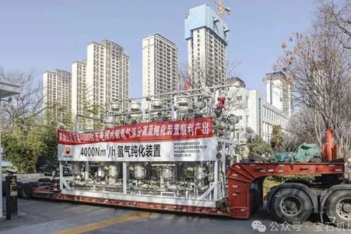 中国石油首套4000标方电解水制氢气液分离及纯化装置顺利产出
